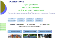 Desktop Screenshot of ipassistance.fr